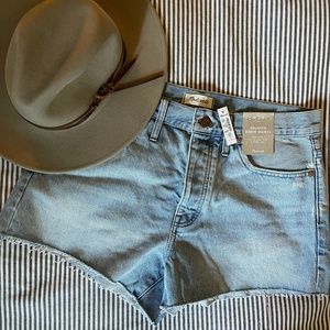 MADEWELL DENIM SHORTS - Relaxed Cedarcroft Wash
